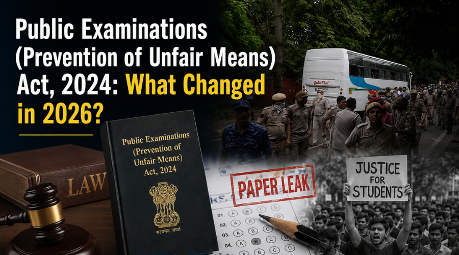 Public Examinations (Prevention of Unfair Means) Act, 2024: What Changed in 2026?