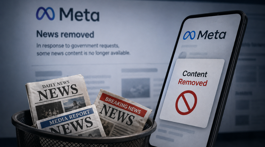 Meta removes eight Reporter TV news cards in 24 hours amid questions over government intervention